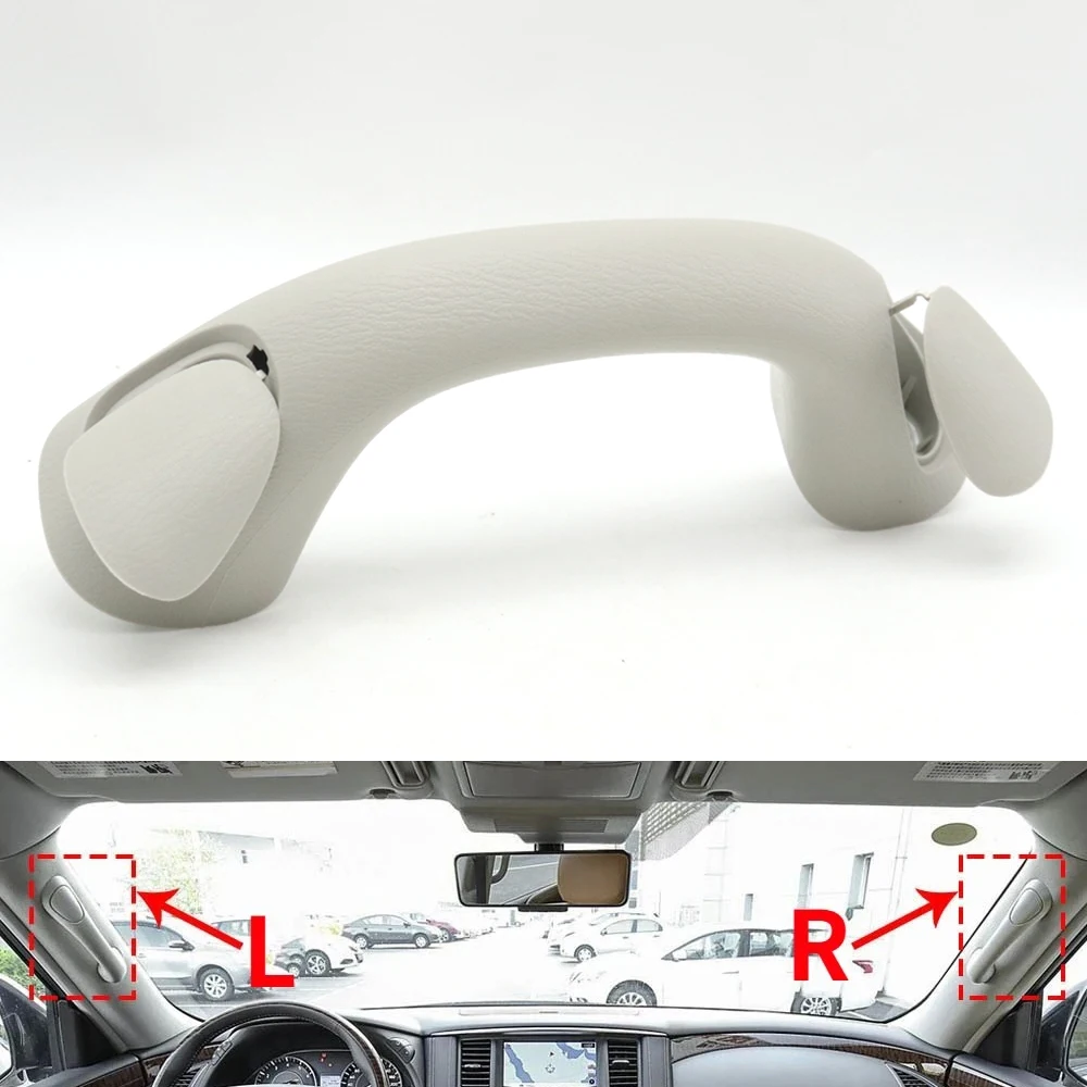 

For Nissan Patrol Y62 For Infiniti QX56 QX80 Z62 Interior Front A-Pillar Safety Handrail Grip Assist Pull Grab Handle 739401LA0A