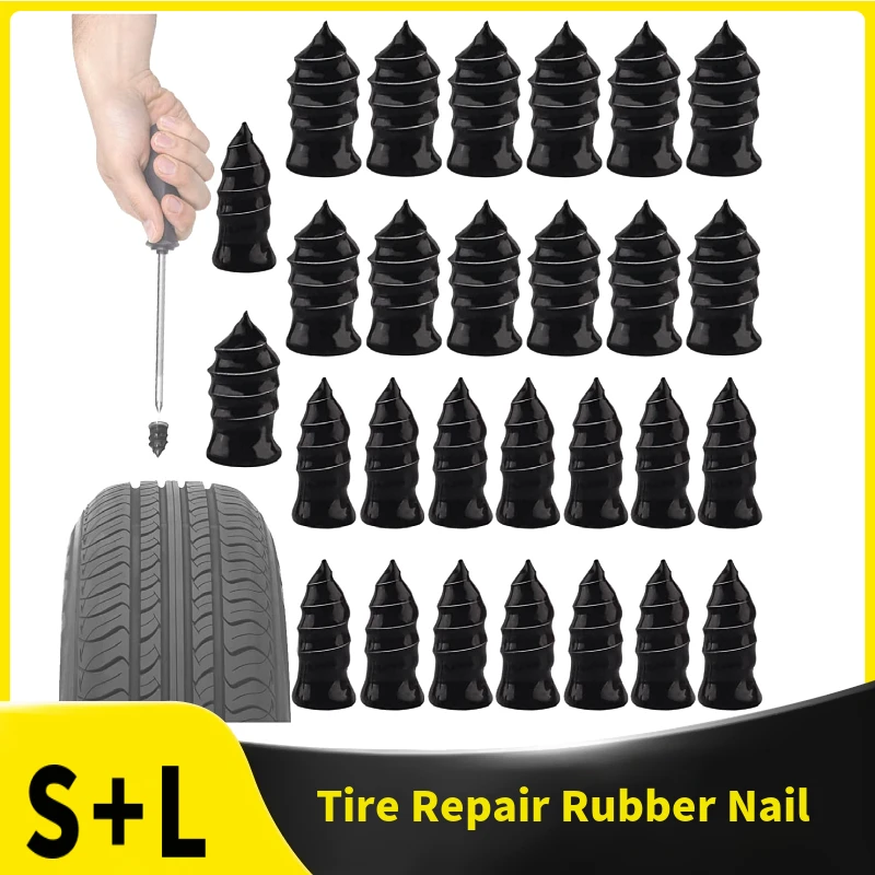 

Tire Repair Rubber Nail Auto Motorcycle Vacuum Self-Service Tyre Puncture Repair Screws Fast Tool for Car Truck Tractor Wheel