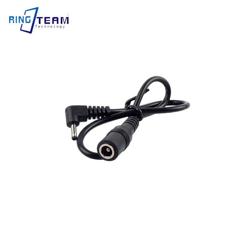 Câble adaptateur de batterie factice de caméra, Interface 3.0*1.1, câble de connecteur mâle à cc 5.5*2.1 femelle