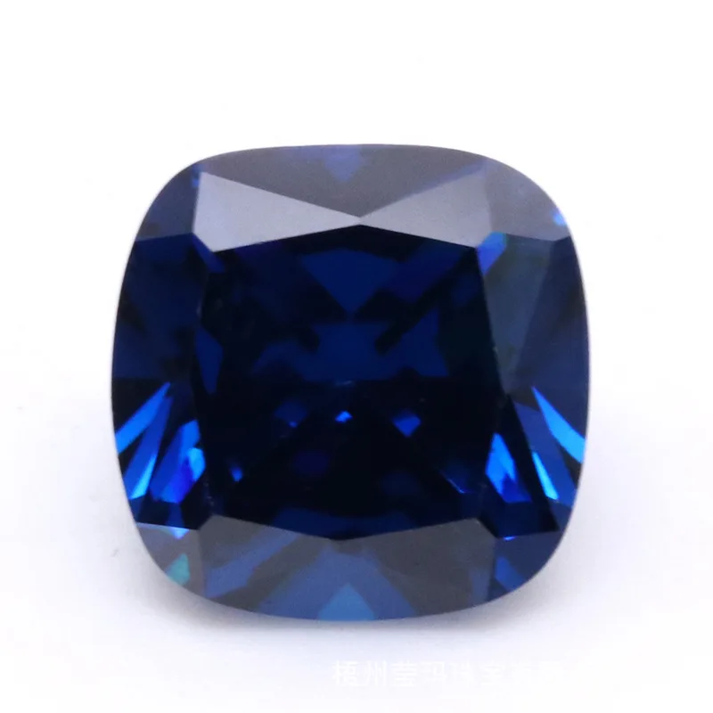 

Pretty Sapphire Square Cut 12×12mm 9.0ct For Jewelry Making VVS Loose Gemstone Passed Test Gems