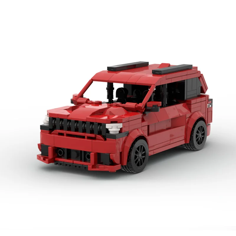 시티카 모델 MOC 빌딩 블록 고성능 스포츠 차량 모듈형 기술 어린이 휴일 선물 조립 장난감 세트