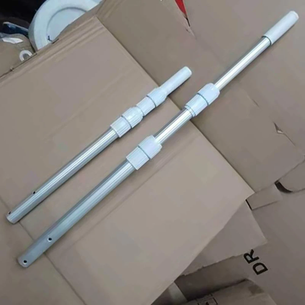 Telescopic Pool Pole Built for Long Term Use in Freshwater and Saltwater Environments with Sturdy Cam Lock Design