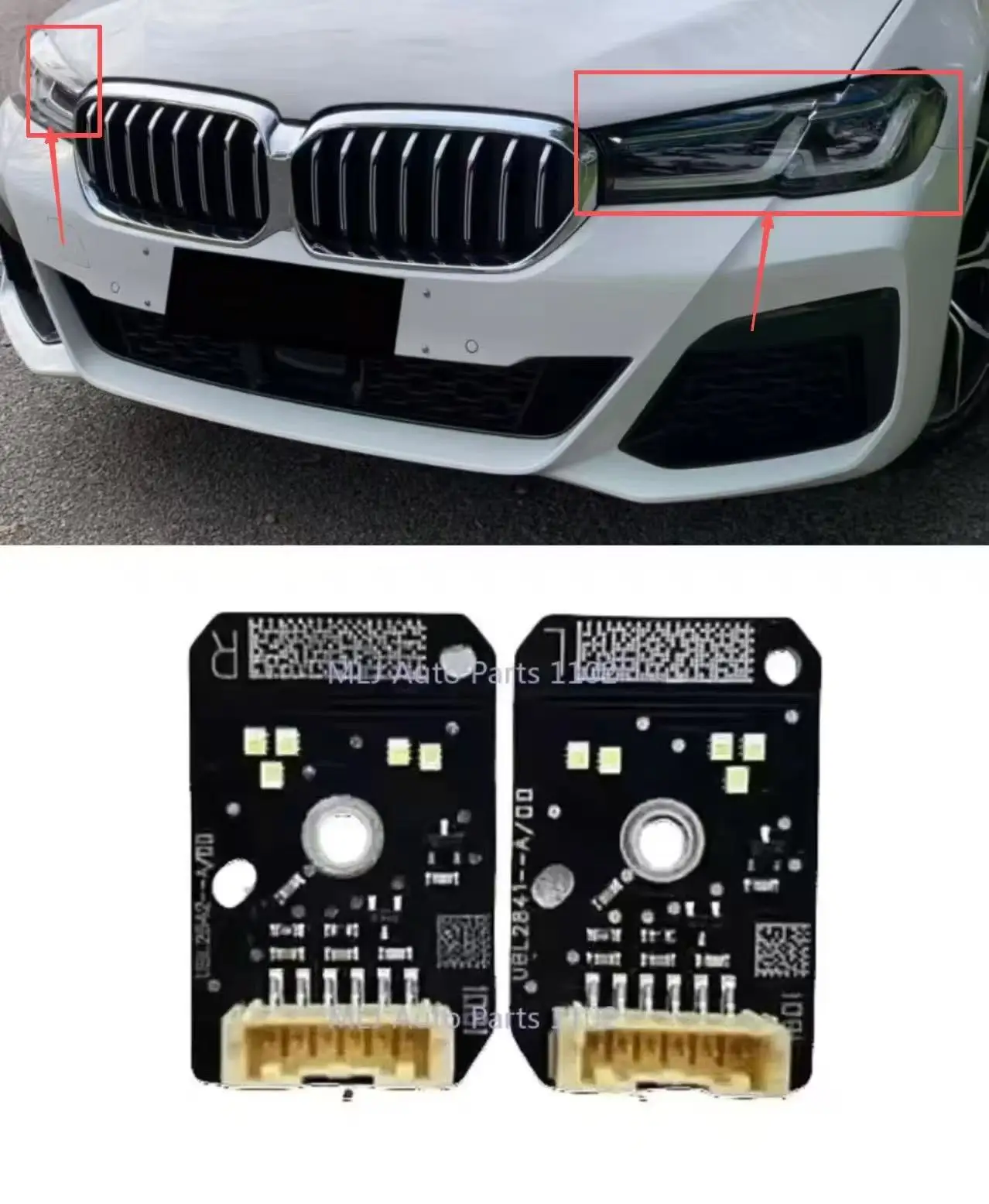 

New White Light For BMW 5-series 2018 G30 G31 G32 GT F90 M5 Car Circuit Board Light Source Board DRL Chip Board