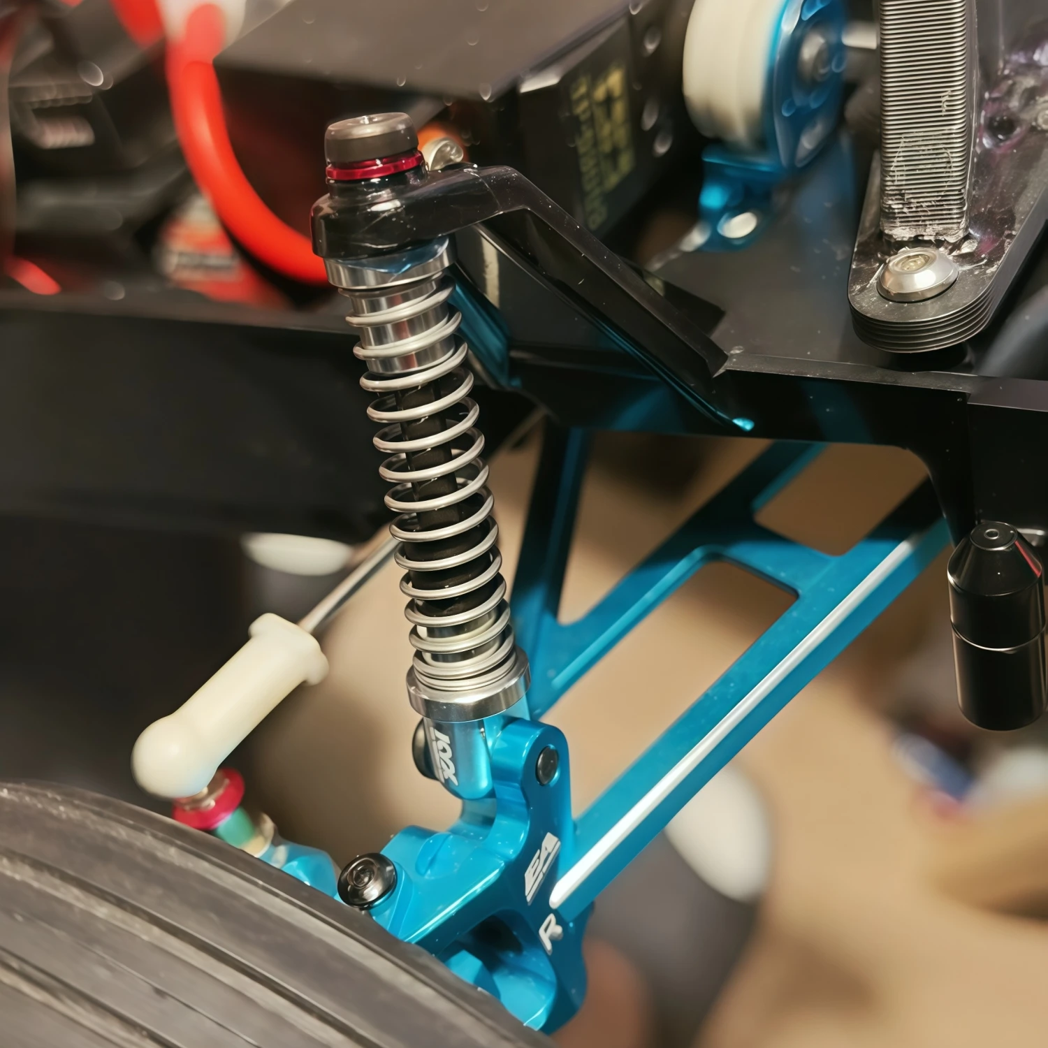 Metal Oil Shock Absorbers For Tamiya 1/10 Grasshopper Hornet RC Buggy Front Rear Suspension Upgrade Parts