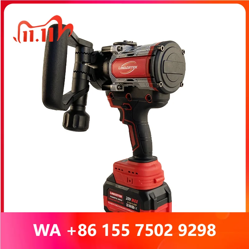LDW 09 Professional Por Cordless Impact Wrench High Torque Impact Wrench Heay Brushless Motor Wrench with a