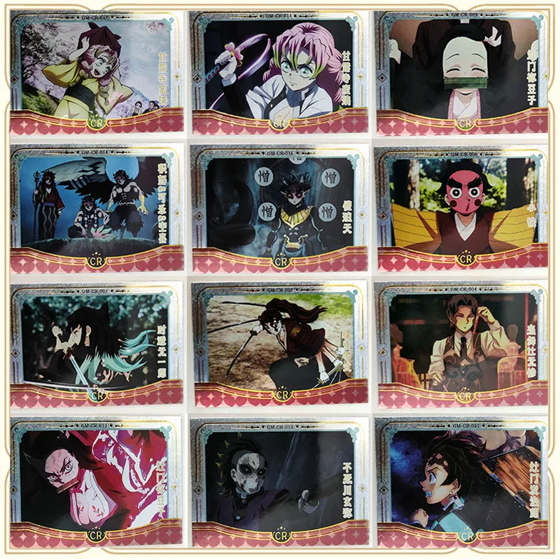 

Anime Demon Slayer CR ACG Cards Tokitou Muichirou Kanroji Mitsuri Collectible Cards Toys for boys Christmas birthday present