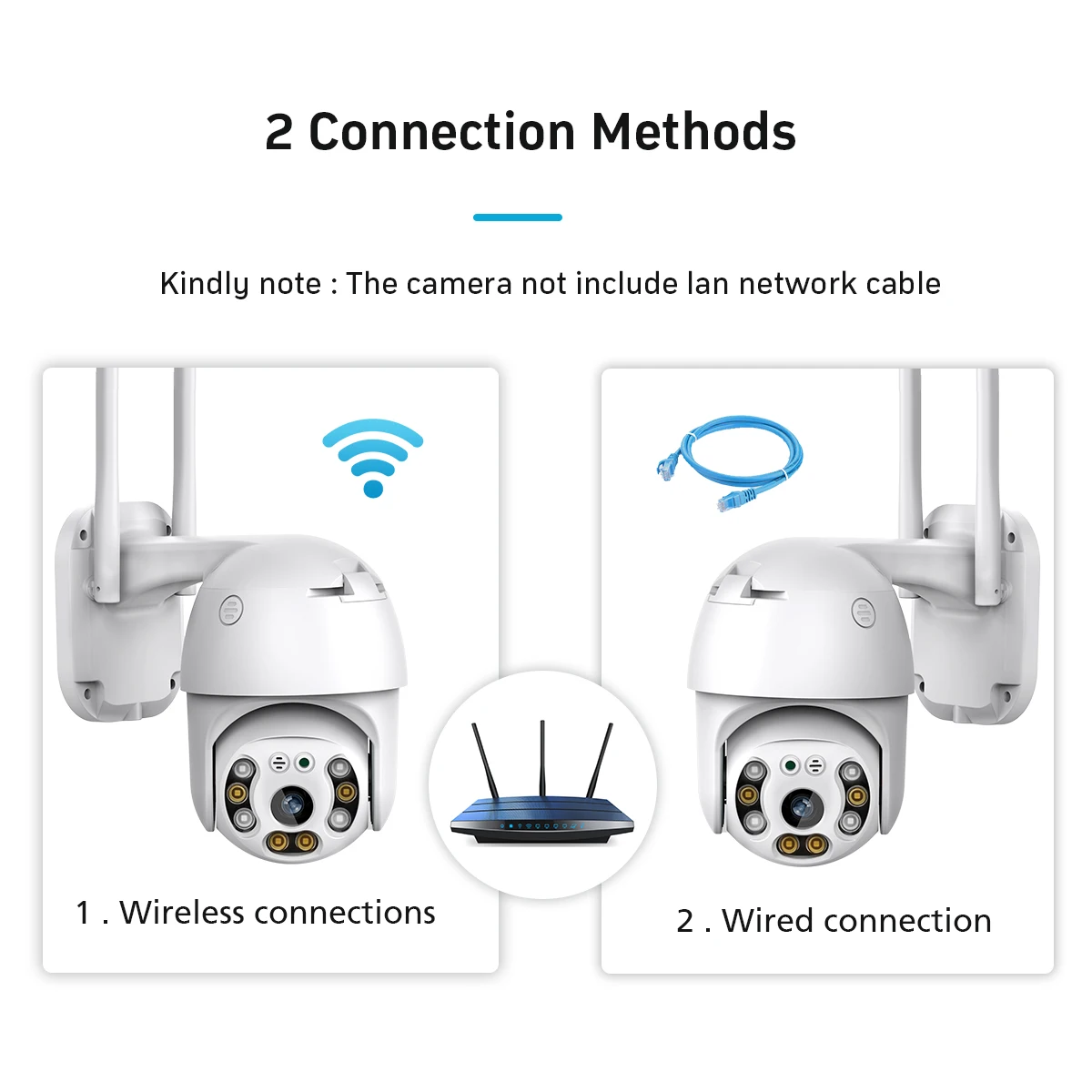 ICSee Security WIFI IP Camera 8MP Full Color Night Vision Wireless Waterproof Outdoor Speed Dome Camera