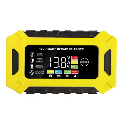 12V Battery Charger ，Newest Upgraded Design for Battery,Smart Automatic Charging,Battery Maintainer