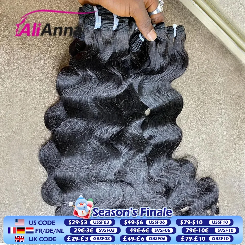 15A Super Double Drawn Virgin Body Wave Bundles Human Hair Raw Vietnamese Hair Bundles Human Hair Unprocessed Hair Extensions