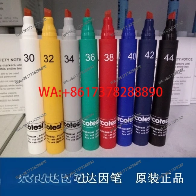 Dyne pen, corona test, film surface tension test pen
