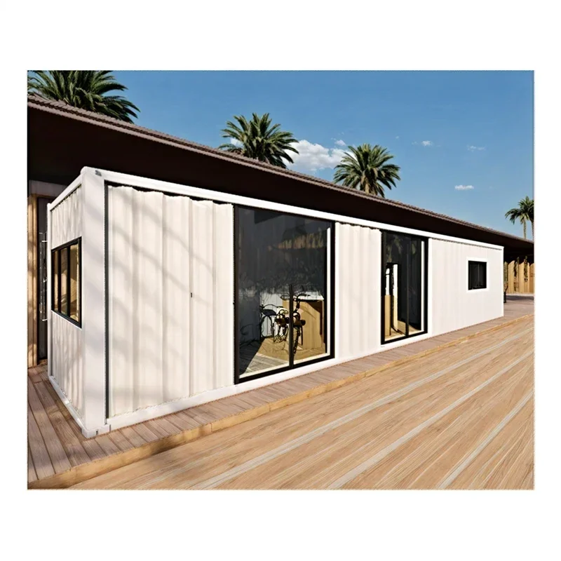 Living Container House Module Container Homes 40ft Luxury Prefabricated House for Sale