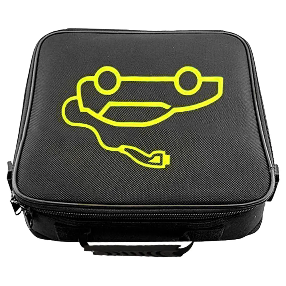 

Portable Charging Cable ganizer Bag Black Wear resistant Polyester Case Waterproof Travel Cord Storage Car Accessory