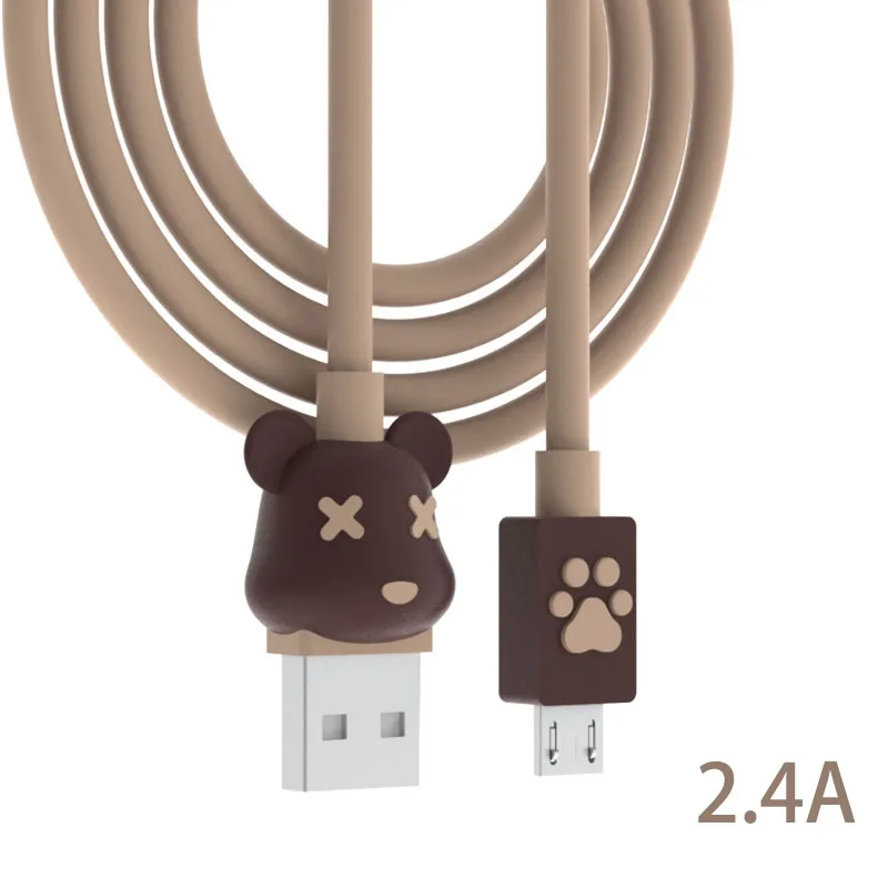 2.4A مايكرو USB نوع C كابل كابل شحن سريع لسامسونج Xiaomi شاحن الهاتف نوع C نقل البيانات سلك الحبل