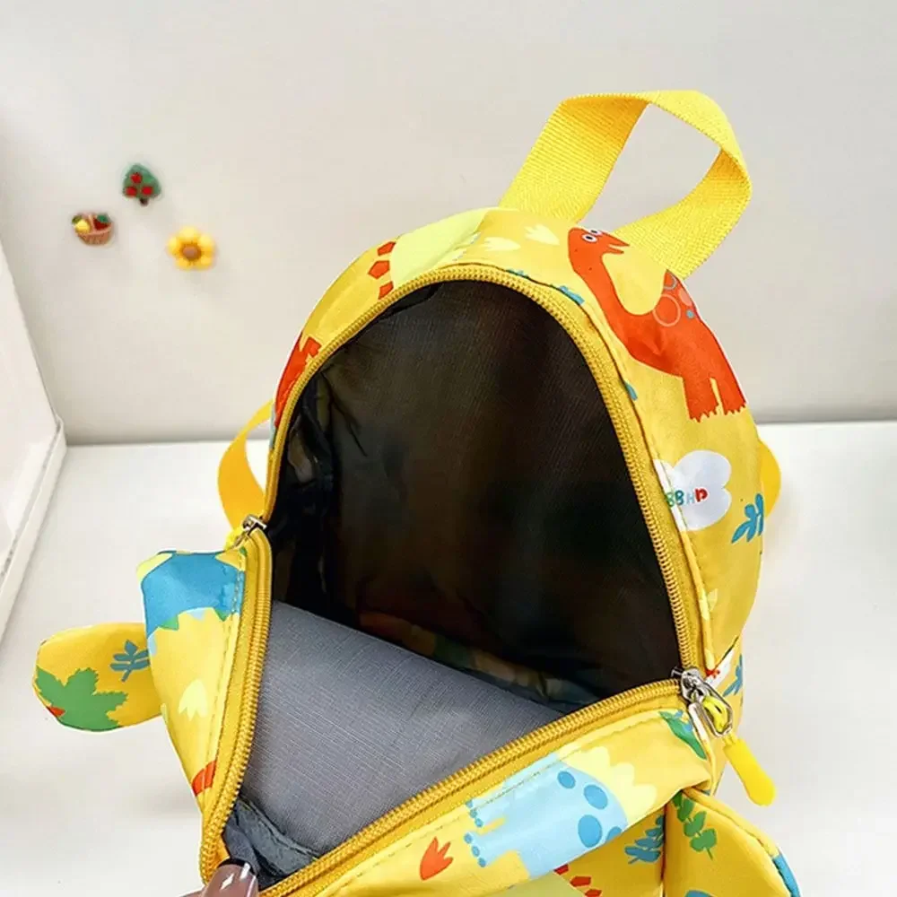 2024 Cute Cartoon Dinosaur Baby Backpacks Kindergarten Schoolbag Children Boys Girls School Bags Adjustable Animals Kid Backpack image 4