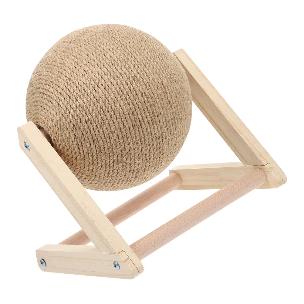 Cat Scratching Sisal Kitten Scratcher Globe Ball for Cats Climbing Board