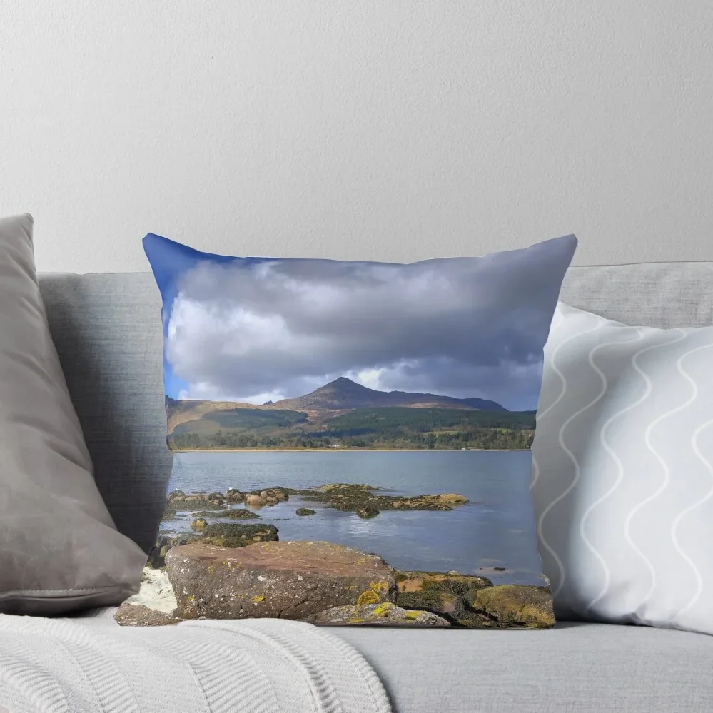 

Goatfell, Isle of Arran, Scotland Throw Pillow New year christmas decorations 2025 Sofa Cushions Covers pillow