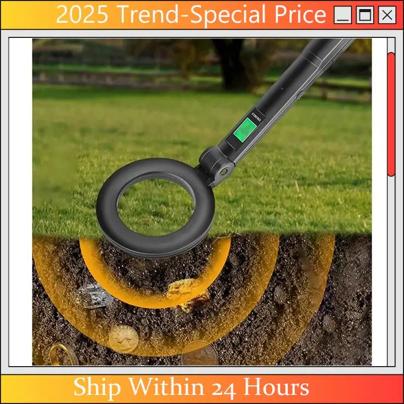 CHYY Top DM3005A Professional Metal LCD Detector Handheld Pinpointer Alarm High Sensitivity Scanner Security Checker Finder Easy