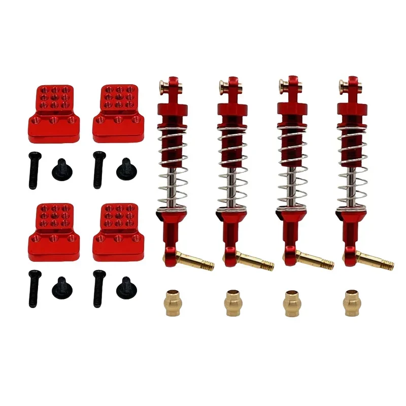 Support de Suspension de voiture télécommandé de mise à niveau en métal adapté pour WPL 1/16 C44 C34 FJ45