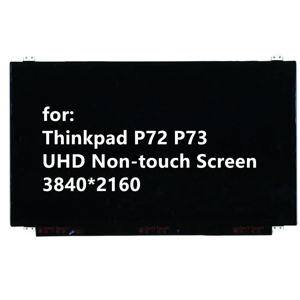 

Новый оригинальный экран для Lenovo Thinkpad P72 P73, ЖК-экран без сенсорного экрана UHD 4K 3840*2160 01YN100