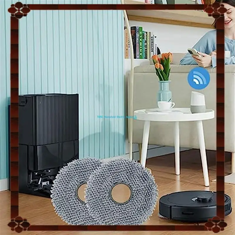 Almohadillas de fregona al vacío 24X para Roborock Q Revo Robot repuestos de aspiradora Accesorios entrega en 24 horas