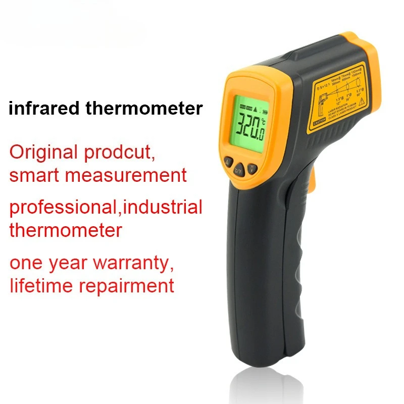 

AR320 Infrared Thermometer Industrial Laser Thermometer Non-contact Thermometer