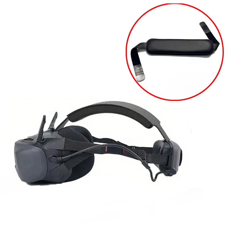 

1PCS For DJI N3 Flight Goggles Fixing Head Strap Adjustable Stress-Release Headband Compatible w Avata 2/3 Goggle Accessory