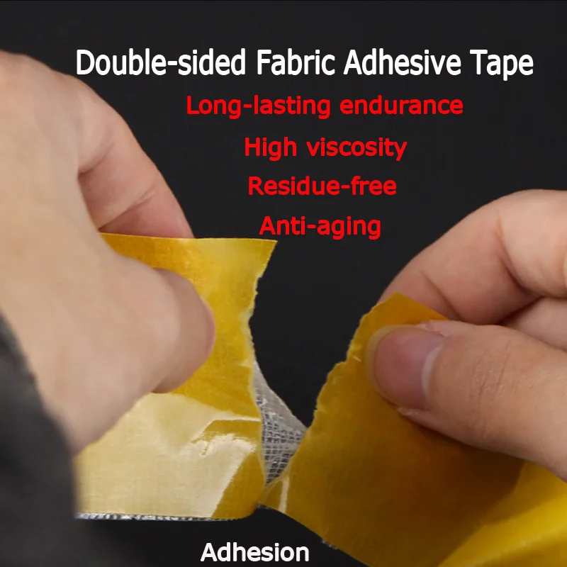 

High-Strength Fabric Mesh Double-Sided Adhesive Tape with High Viscosity, Suitable for Securing Wedding Carpets, Floor Coverings