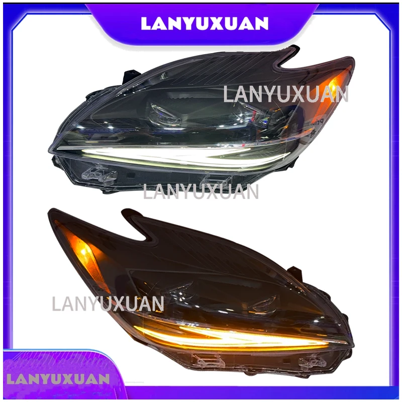 2026 YU GUANG  LED Headlights for Toyota Prius LED Headlight 2012 Auto Light System Upgrade New LED Head Light Lamps Front Proje