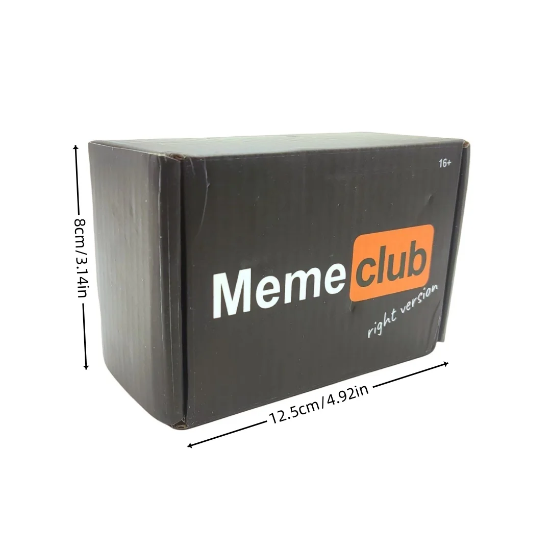 Meme Club, interaktives Tischspiel, Kartenspiel geeignet für Firmenpartys, Weihnachtsgeschenke.