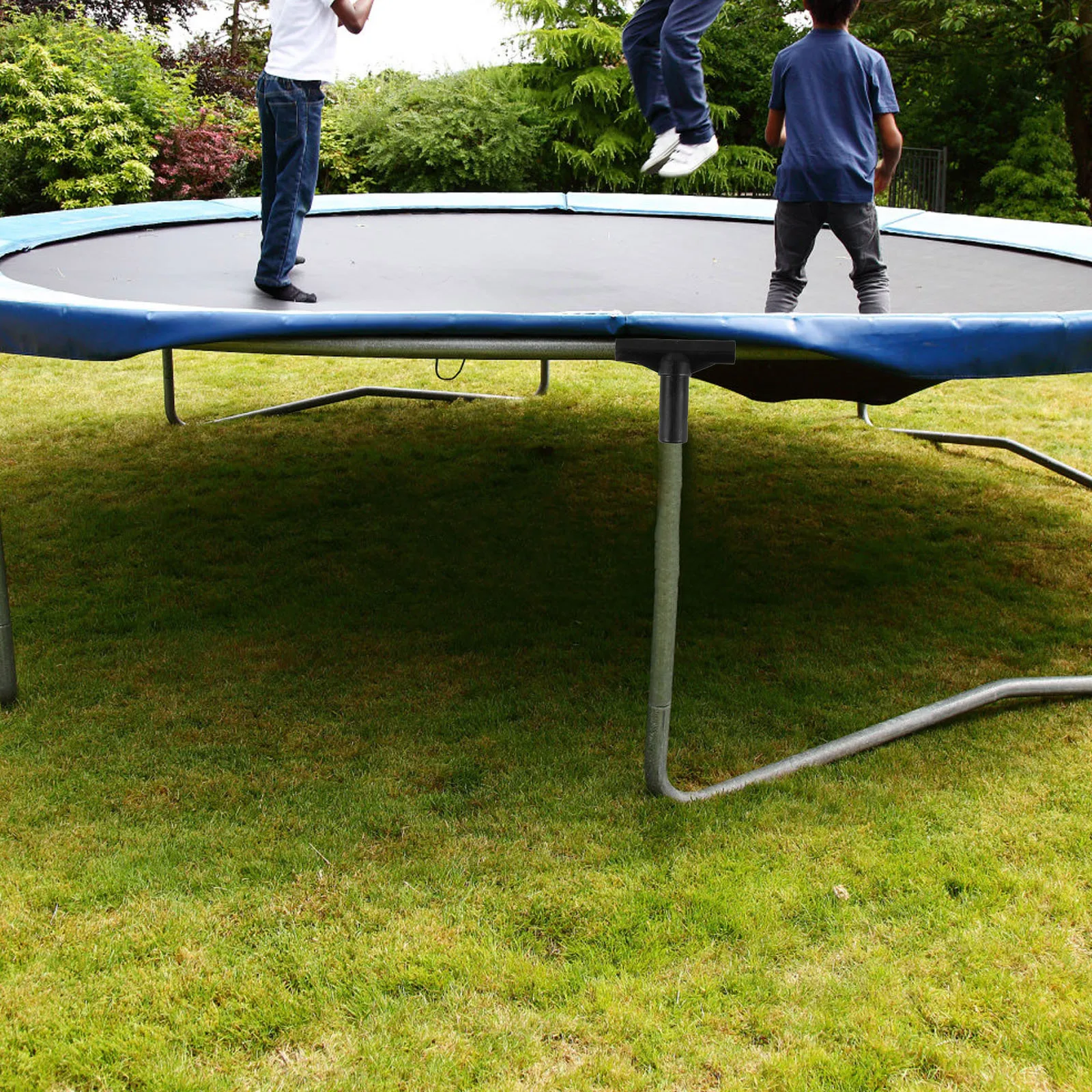 

Trampoline Enclosure Poles Fiberglass Rods Leg Covers T Shaped Tube Connector Trampolines Outdoor Toys Durable Reliable Play