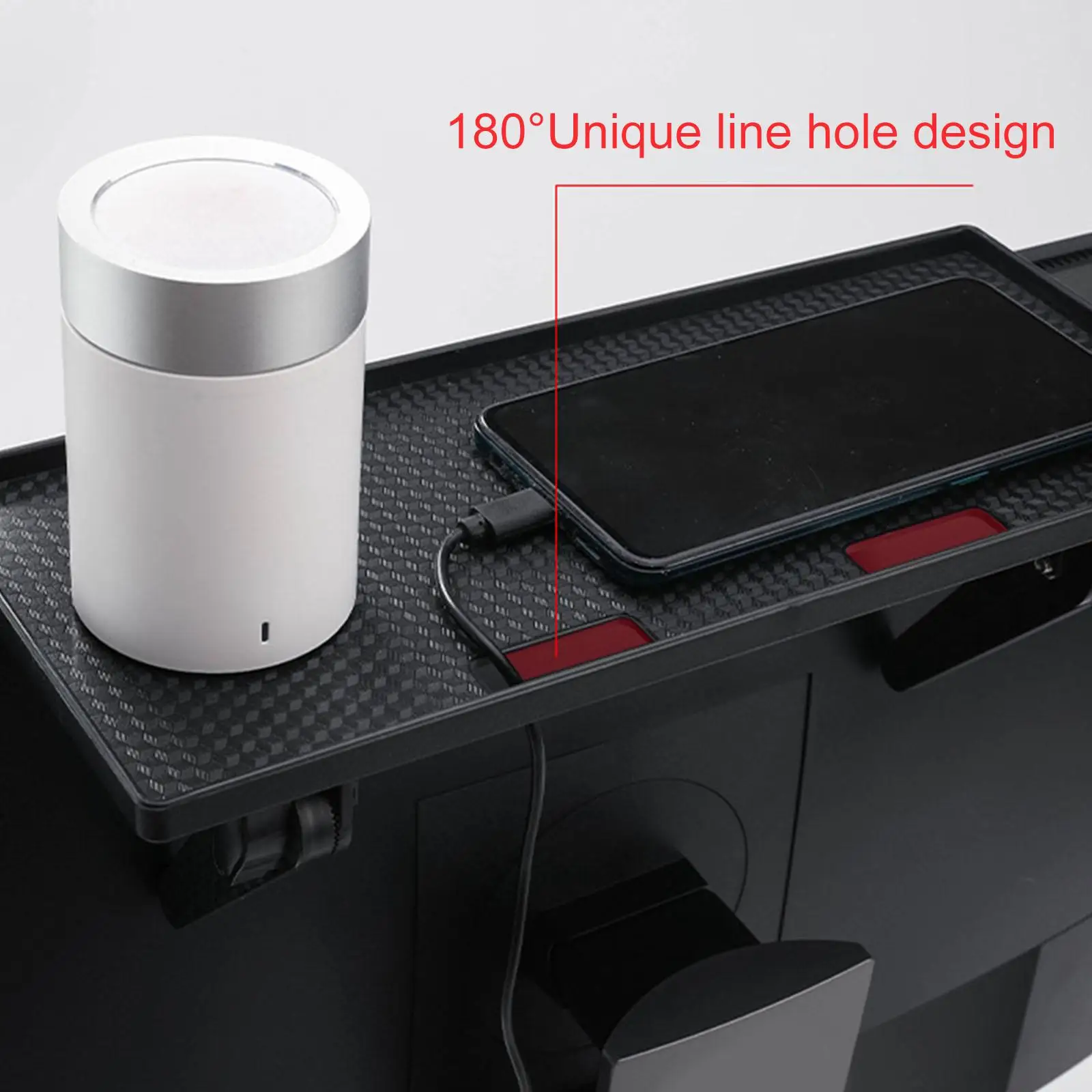 TV Top Shelf Bracket Floating Wall Shelf for Router Set Top Box Storage Rack Media Player Holder