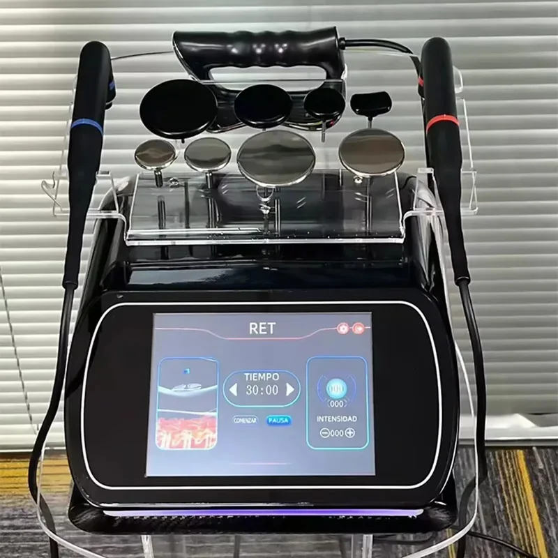 

2025 3 в 1 448 кГц RF Tecar Therapy RET CET Diathermy Машина для похудения тела Облегчение боли Подтяжка кожи INDIBA Deep Care 2025