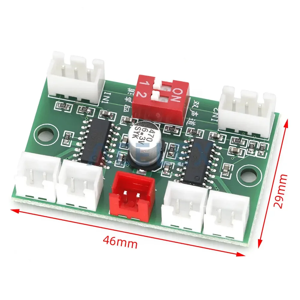 4*3W PAM8403 4 Channels mini Digital Audio Amplifier DIY Module USB 5V small stereo amp Amplifier Board XH-A156