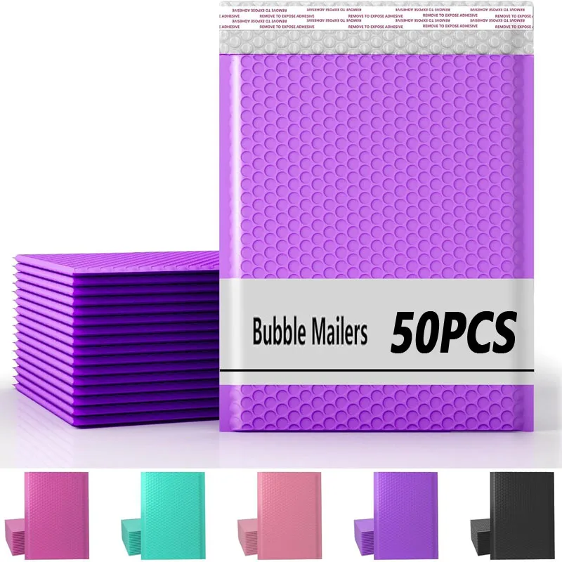 100-piezas-de-productos-de-embalaje-bolsa-de-sobres-con-burbujas-para-transporte-color-morado-aurora