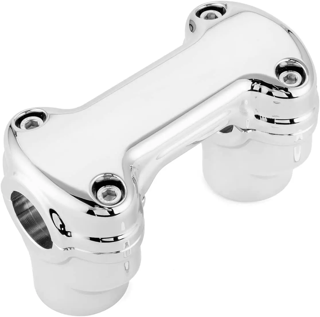 Steel Handlebar Heightening Clamp With Powder Coating 1 Inch Clamping Components For Motorcycle Handlebar