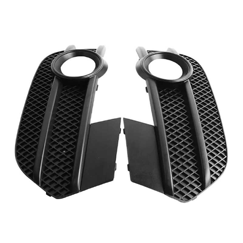 Front Left Right Bumper Fog Light Grille Cover Cap For  Q3 2012 2013-2015 EU Version 8U0807681A 8U0807682A