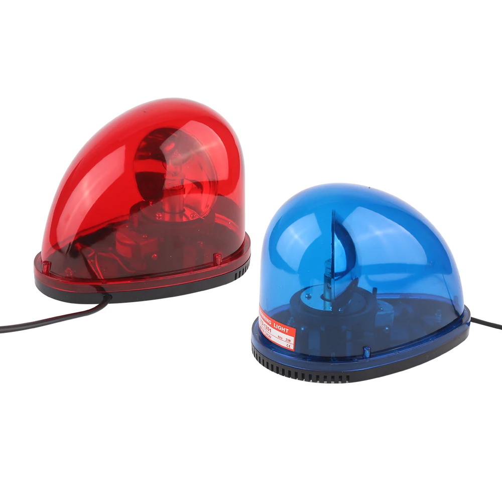 LTD-1201J absorpcją magnetyczną obrotowa obrotowa Alarm świetlny ostrzegawcza DC12V24V lampka sygnalizacyjna wskaźnika ślimaka dla policji