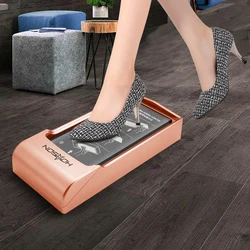 Disposable Shoe Film Roll, Automatic Shoe Cover Dispenser with Dust-proof Protective Covering, Hygienic Entryway Kit
