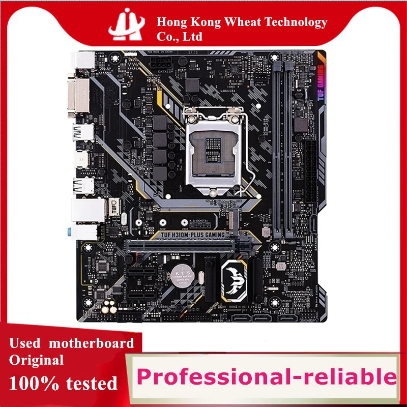 

For Intel H310 TUF H310M-PLUS GAMING motherboard Used original LGA 1151 LGA1151 DDR4 32GB USB2.0 USB3.0 SATA3 Desktop Mainboard