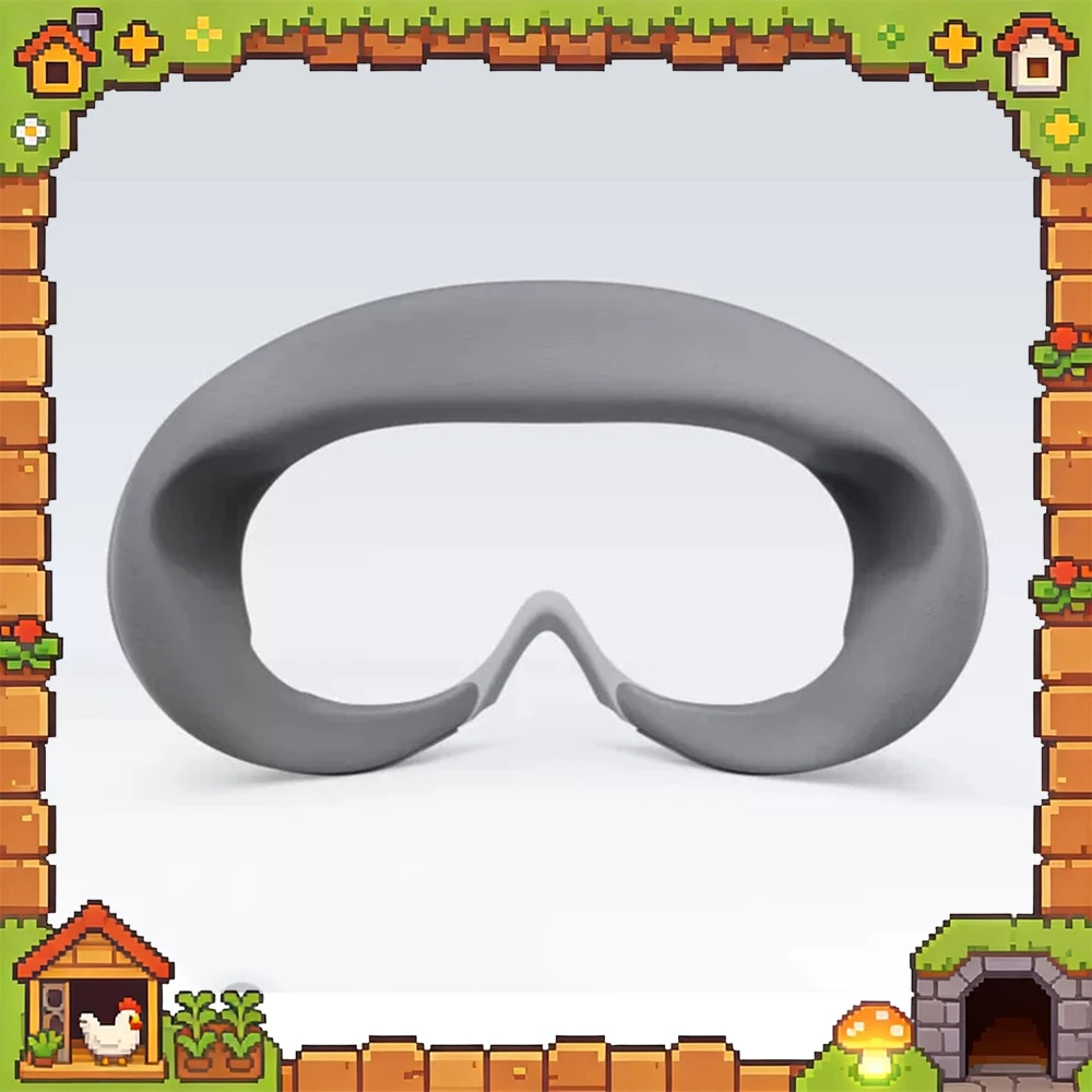 PICO VR Devices PICO 4 Ultra Plain Leather Large Face Foam Upgraded Magnetic Breathable Fabric Sweat-absorbent Non-slip Fabric