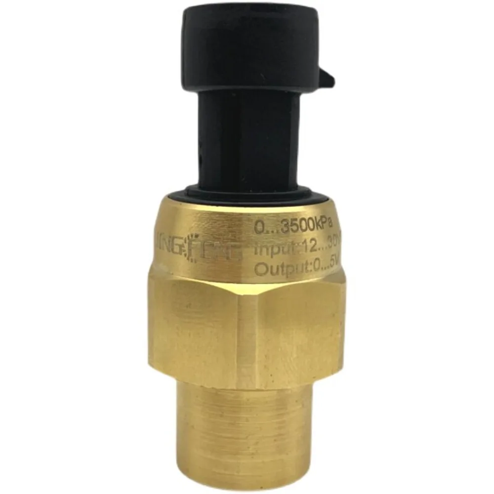 R410 stainless steel copper sensor 7/16 internal thread pressure transmitter 0.5~ 4.5V