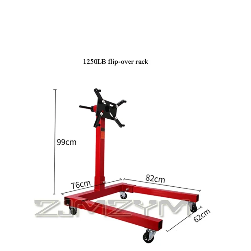 Engine Maintenance Turnover Frame Rotating Support Automotive Heavy Duty Gearbox Disassembly And Flipping Table Maintenance Tool