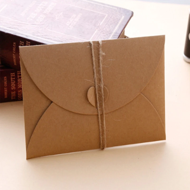 10Pcs  Vintage Dried Flowers Greeting Card Handmade Blank Note Card Thank You Cards Birthday Wedding Party Invitation Card