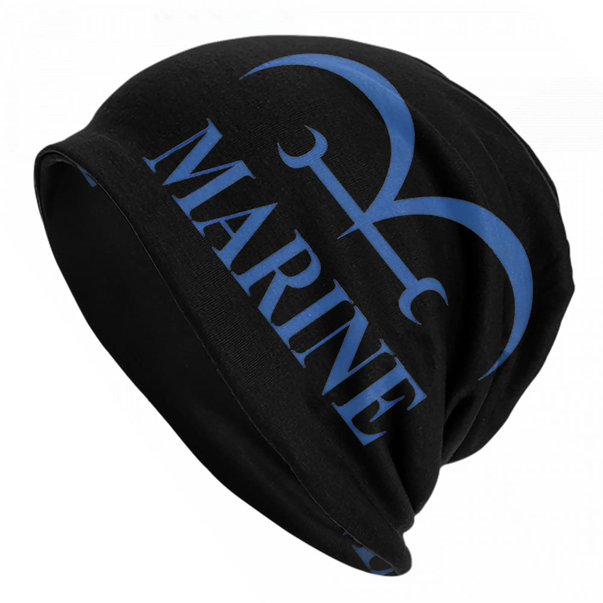 Marine One Piece Manga Caps  Hip Hop Unisex Street Skullies Beanies Hats Summer Warm Dual-use Bonnet Hat