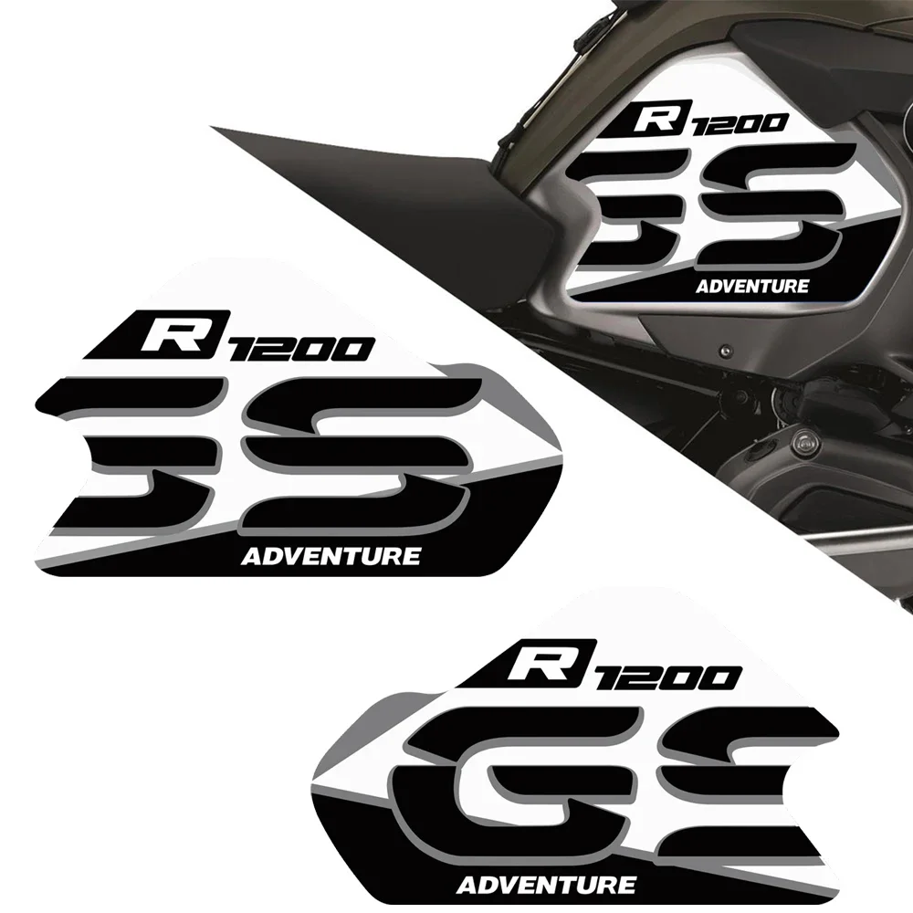 For R1200GS R 1200 GS R1200 Adventure Motorcycle raccessory Fairing Windshield handguard Tank Pad Pvc Stickers Body Protecto