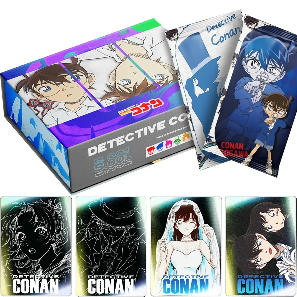 

Wholesale Detective Conan Card For Children Berumotto Kudou Yukiko Sign Silver Plated Limited Game Collection Card Table Toys