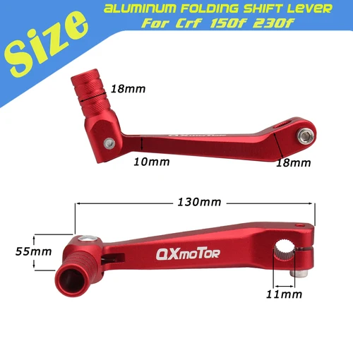 Imagen 2 del producto Nueva palanca de cambios CNC para motocicleta para HONDA CRF 150F 230F CRF150 CRF230 2003-2022 CRF150R 2007-2018