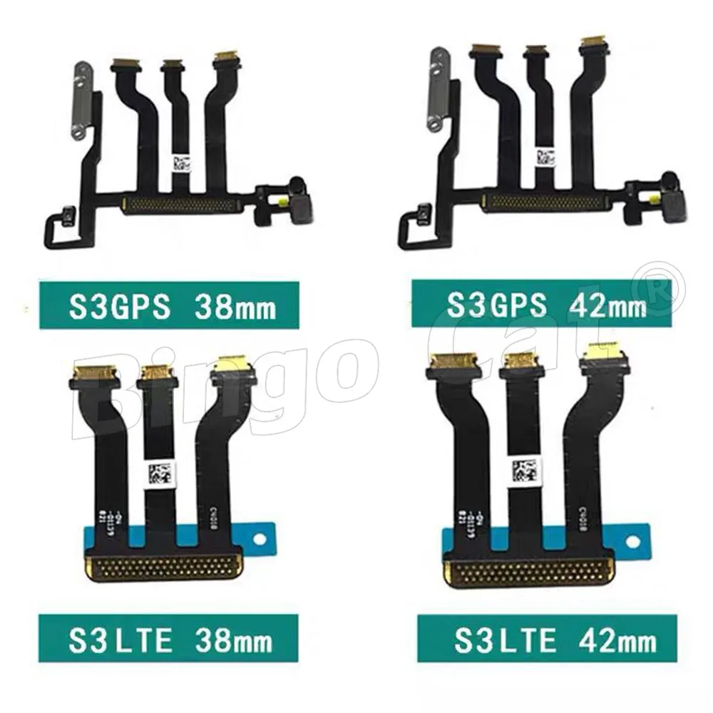 2pc LCD Display Touch Screen Motherboard Main Board Connector Flex Cable Ribbon For Apple Watch Series 8 7 3 4 5 6 SE 45mm  44mm