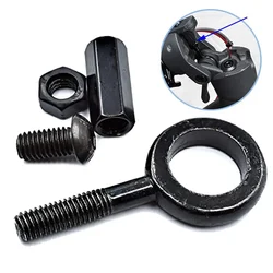 4pcs Shaft Lock Screw Electric Scooter Screw Parts Repair Tools For Xiao*Mi For M365 1S Pro 2 Electric Scooter Black Fixed Bolt