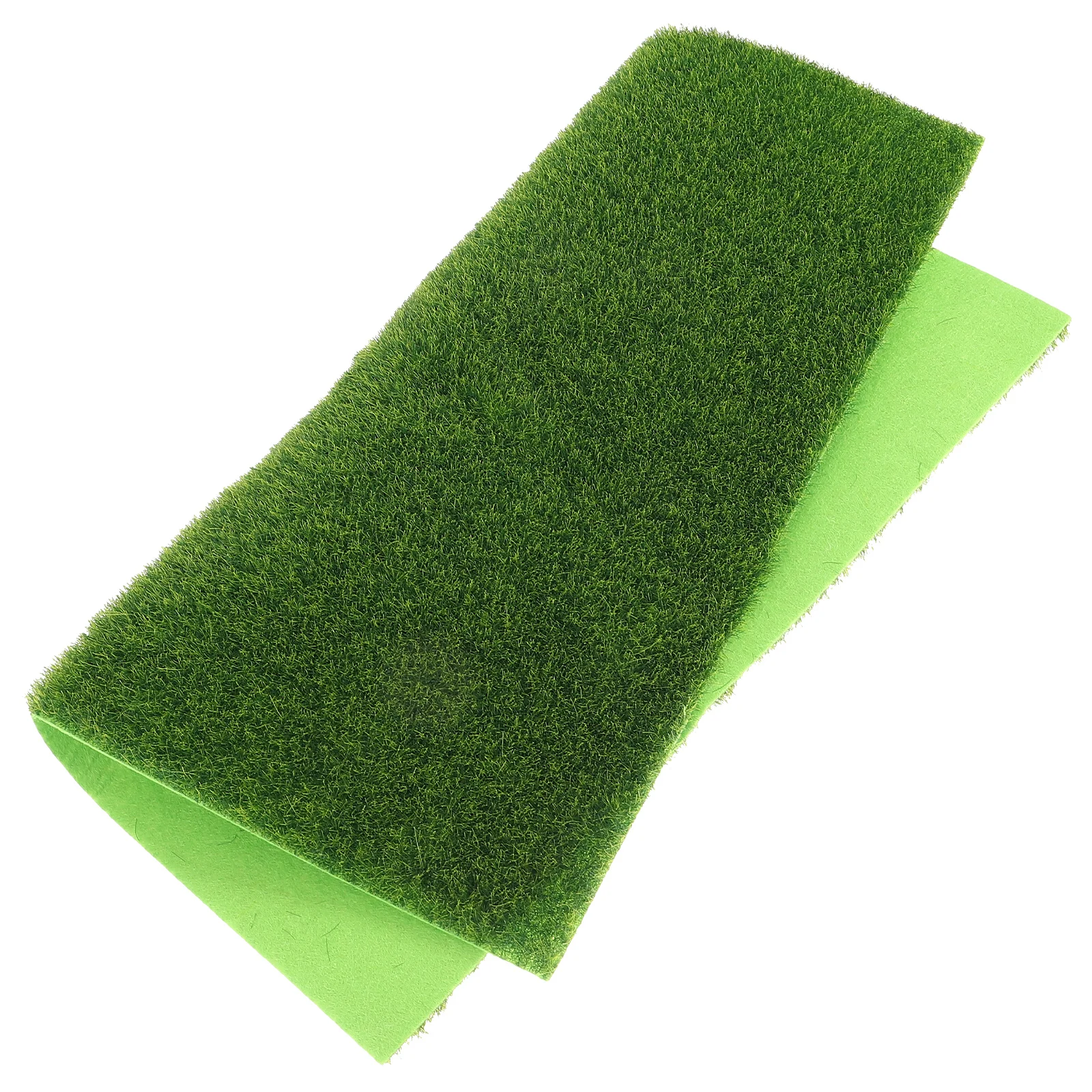 

Lifelike Artificial Grass Miniature Ornament For Garden Diy Decor Fairy Landscaping 15X15Cm Green Pvc Realistic Moss